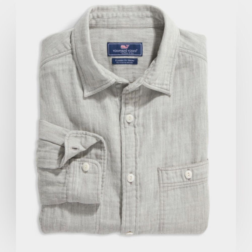 Vineyard Vines Classic Fit Island Twill Shirt
